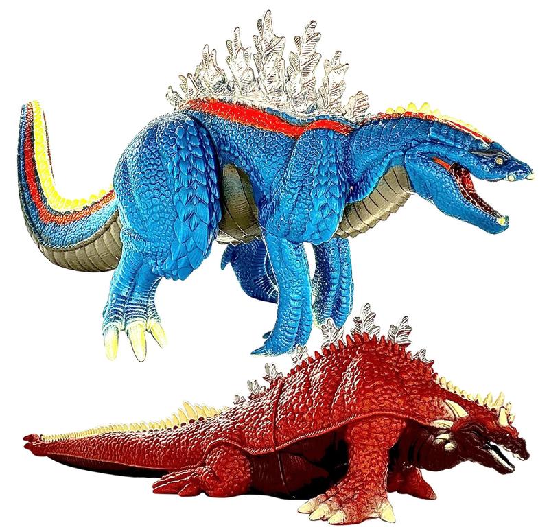 Bonecos de ação TWCare Godzilla Terrestris & Amphibia 33cm